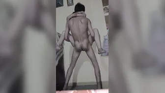 Village Couple Fucking In Standing Position Against The Wall