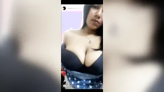 My GF Showing Off Her Huge Boobs On Her Status Update
