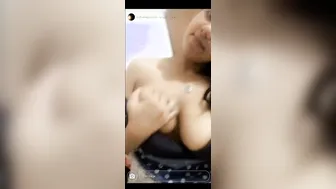 My GF Showing Off Her Huge Boobs On Her Status Update