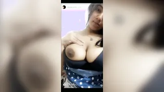 My GF Showing Off Her Huge Boobs On Her Status Update
