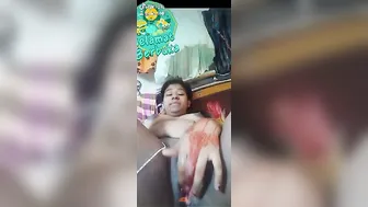 Social Media Girl Fingering Herself On Private Video Call Sex