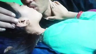 Lonely Married Woman Pressing And Sucking Her Own Big Boobs