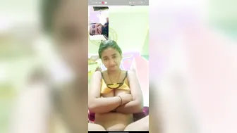 Young Indian Babe Exposing Her Wet Pussy And Perky Round Tits