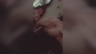 Cute Babe Flaunting Her Natural Boobs During Private Show Now