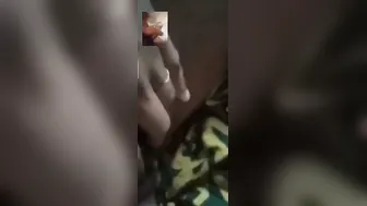 Cute GF Revealing Perky Boobs To Boyfriend On Call