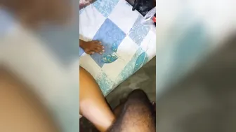 Indian GF Sucking Cock Covered In Whipped Cream Wet