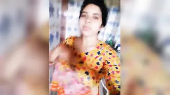 Unsatisfied Bhabhi From Village Flaunting Her Big Tits Online
