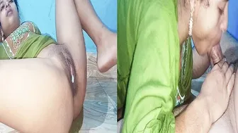 Village Wife Giving Sloppy Blowjob And Taking Creampie Deep