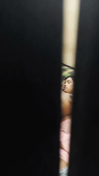 Married Bhabhi Caught Sleeping Topless On Hidden Camera Footage