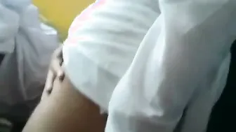 Cute College Gf Bouncing On Dick In This Homemade Riding Clip