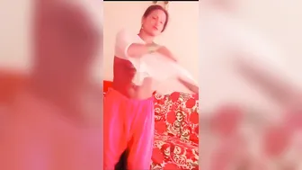 Married Woman Showing Off Her Big Tits Making Private Video