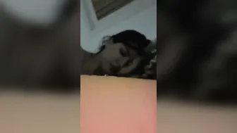 GF With Big Tits Riding Her Boyfriend Hard In Bedroom