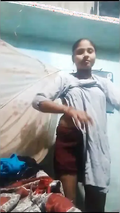 Homely Wife Changing Clothes Caught On Camera In Bedroom Alone