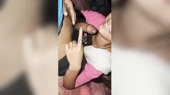 College Babe Giving Boyfriend Messy Blowjob In Hostel Room