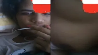 Gf Teasing Me With Her Perky Boobs During Our Sexy Video Chat