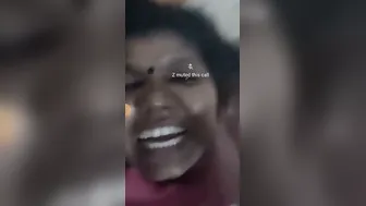 My Wife Showing Off Her Huge Tits To Her Lover On Camera