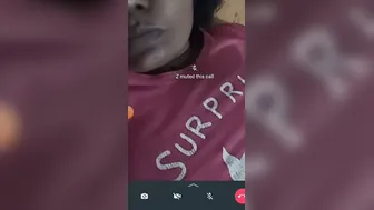 My Wife Showing Off Her Huge Tits To Her Lover On Camera