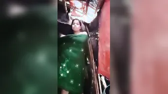 Village Babe Getting Naked For Lover Before Taking Her Bath