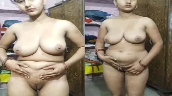 Desi Aunty Showing Everything Naked In Leaked Private Video