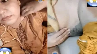 Desi GF Showing Her Pussy During Private Video Call