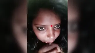 Village Bhabhi Squeezing Her Massive Tits Alone In Her Room
