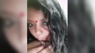 Village Bhabhi Squeezing Her Massive Tits Alone In Her Room