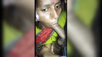 Village Maid Sucking Him Off While Flashing Her Big Boobs