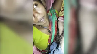 Village Maid Sucking Him Off While Flashing Her Big Boobs