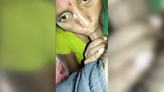 Village Maid Sucking Him Off While Flashing Her Big Boobs