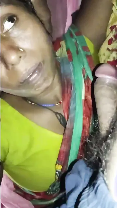 Village Maid Sucking Him Off While Flashing Her Big Boobs