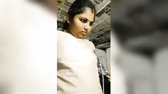Tamil Aunty Stripping Topless Teasing With Her Big Assets Today