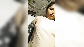 Tamil Aunty Stripping Topless Teasing With Her Big Assets Today