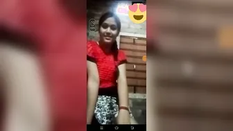 GF Showing Her Naked Body During Late Night Video Call