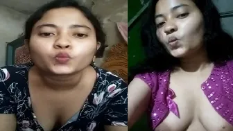 My Gf Going Topless Showing Off Perfect Tits On Video For Me