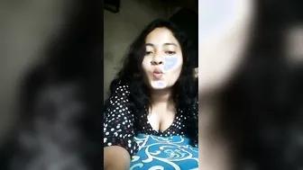 My Gf Going Topless Showing Off Perfect Tits On Video For Me