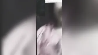 My GF Flashing Her Boobs Live On Video Call For Me