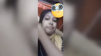 Village Babe Flashing Her Natural Tits During Video Chat