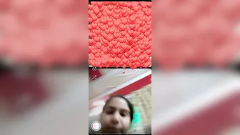 Married Woman Lifting Her Top Revealing Her Massive Melons