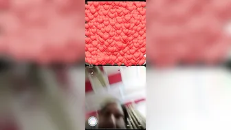 Married Woman Lifting Her Top Revealing Her Massive Melons