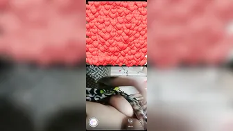 Married Woman Lifting Her Top Revealing Her Massive Melons