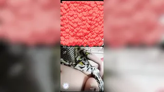 Married Woman Lifting Her Top Revealing Her Massive Melons