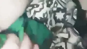 Village Girl Getting Her Soft Tits Pressed Before Rough Fuck