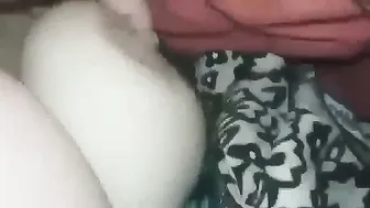 Village Girl Getting Her Soft Tits Pressed Before Rough Fuck