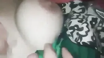 Village Girl Getting Her Soft Tits Pressed Before Rough Fuck