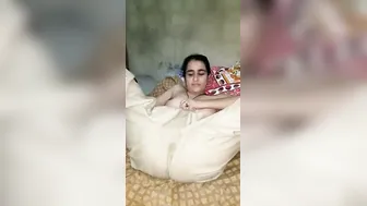 Sexy GF Topless Smoking Cigarette In Homemade Selfie