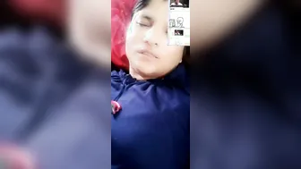 Village Married Woman Flashing Her Boobs On Video Call To Him
