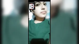 Desi GF Flashing Her Big Tits On Private Video Call