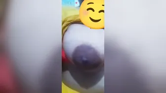 Punjabi Milf Showing Off Her Massive Tits On Video Call Nude