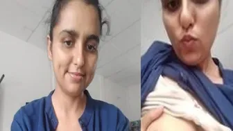 Desi Married Woman Getting Her Boobs Pressed By Her Lover