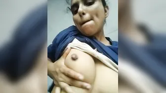 Desi Married Woman Getting Her Boobs Pressed By Her Lover
